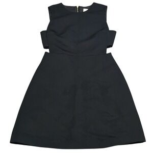 Kate Spade  Cutout A-Line Black Dress Breath of Fresh Air Size 8 Formal Dress